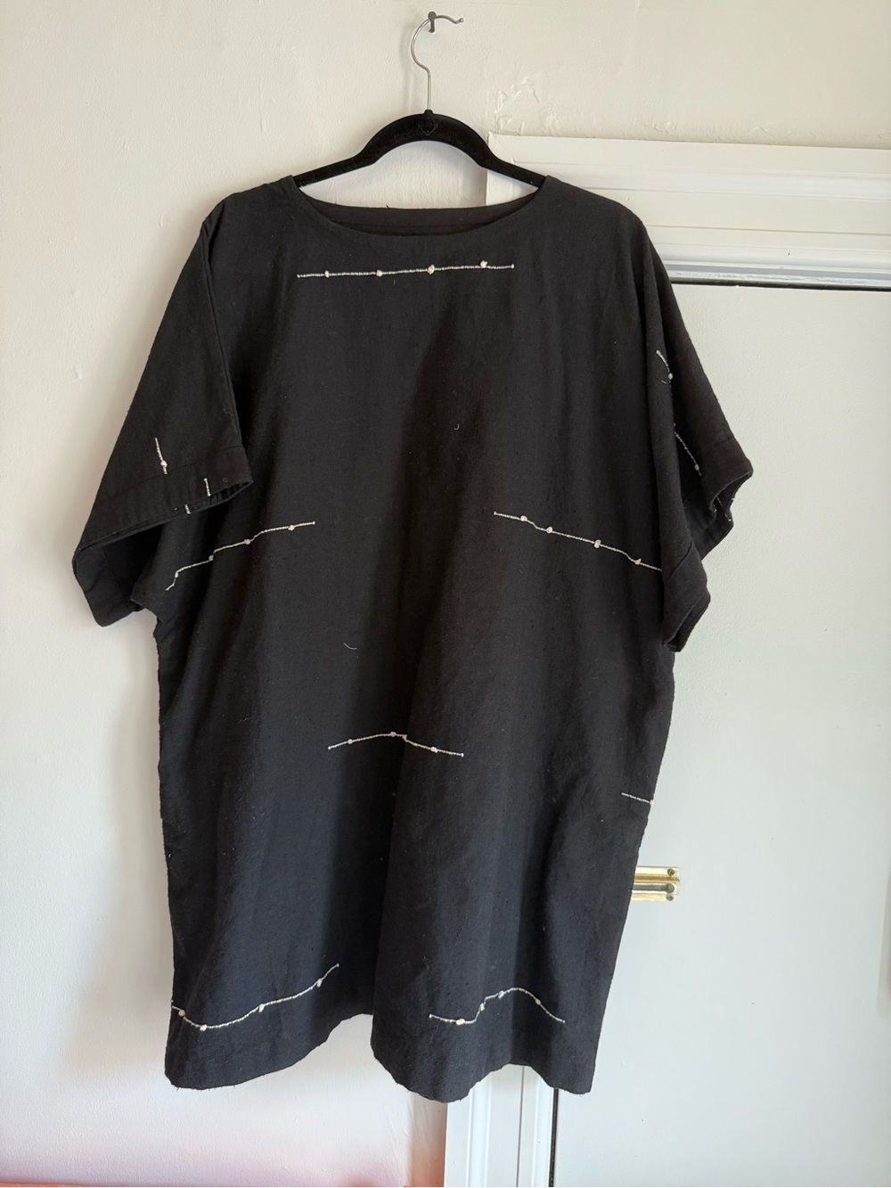 Oversized cotton dress
